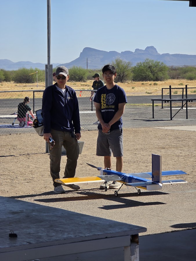 Plane waiting to take off